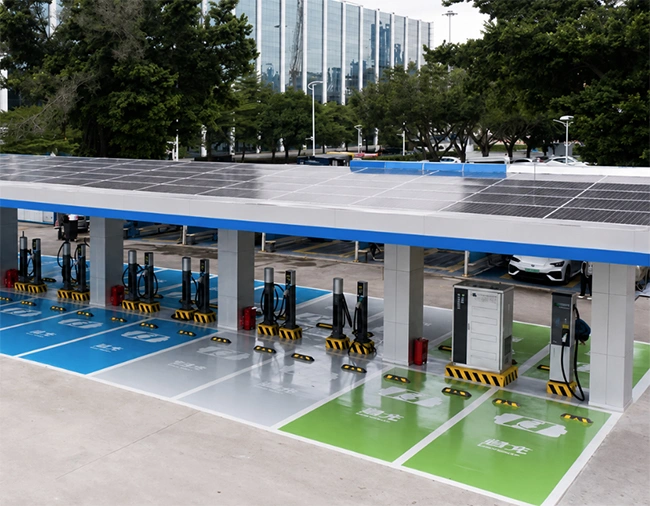 Sistemas BESS para recarga de vehículos eléctricos