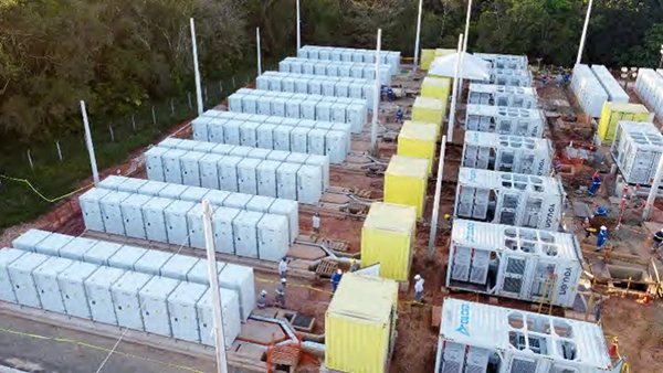 Proyecto BESS de 67,09 MWh con refrigeración líquida en Brasil